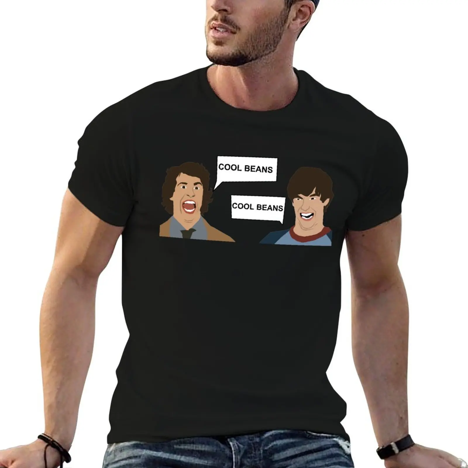 

Cool Beans T-Shirt boys animal print tees mens white t shirts