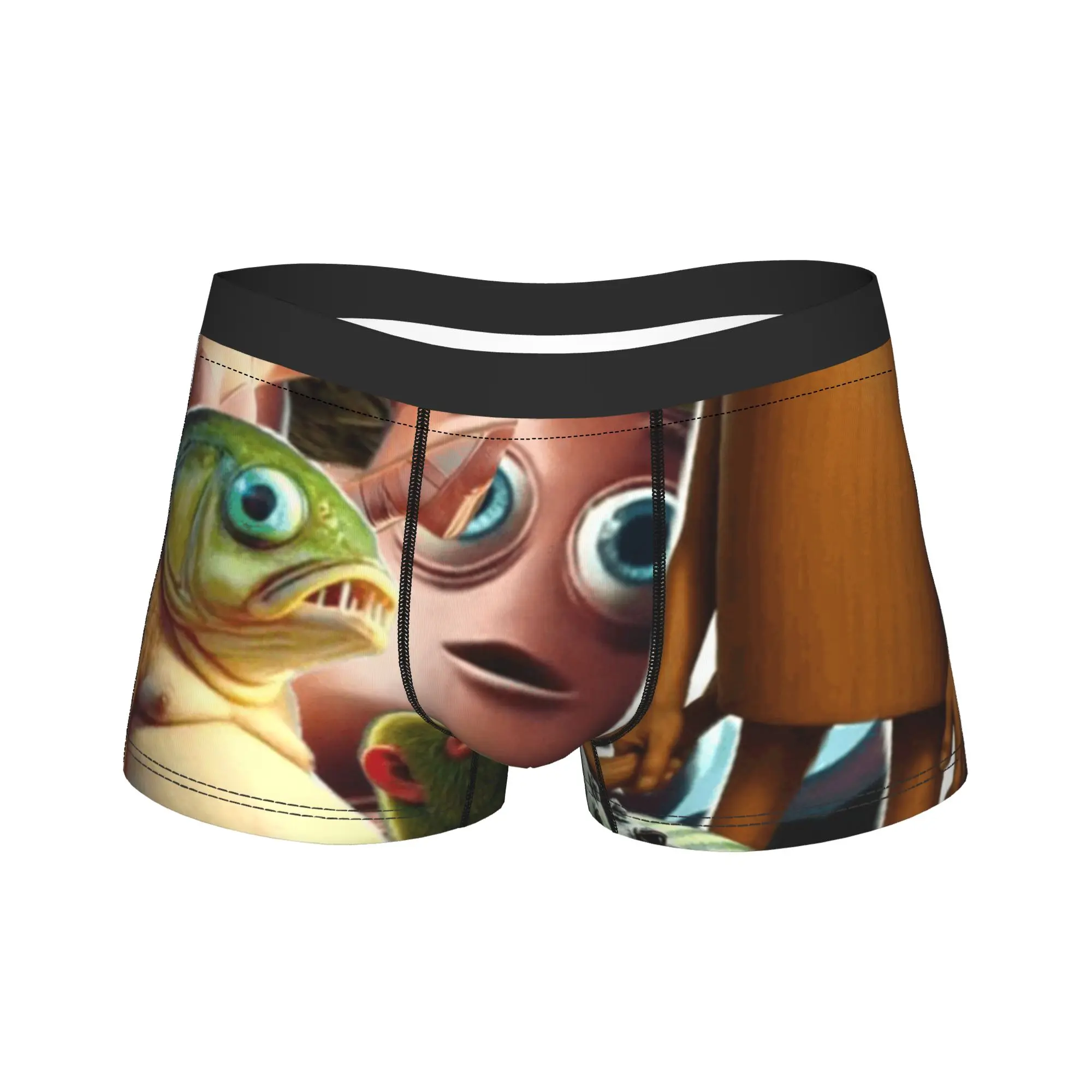 

Итальянские трусы-боксеры с 3D-мешочком, дышащие мужские трусы-брифы большого размера 2XL, на заказ, для самостоятельного дизайна