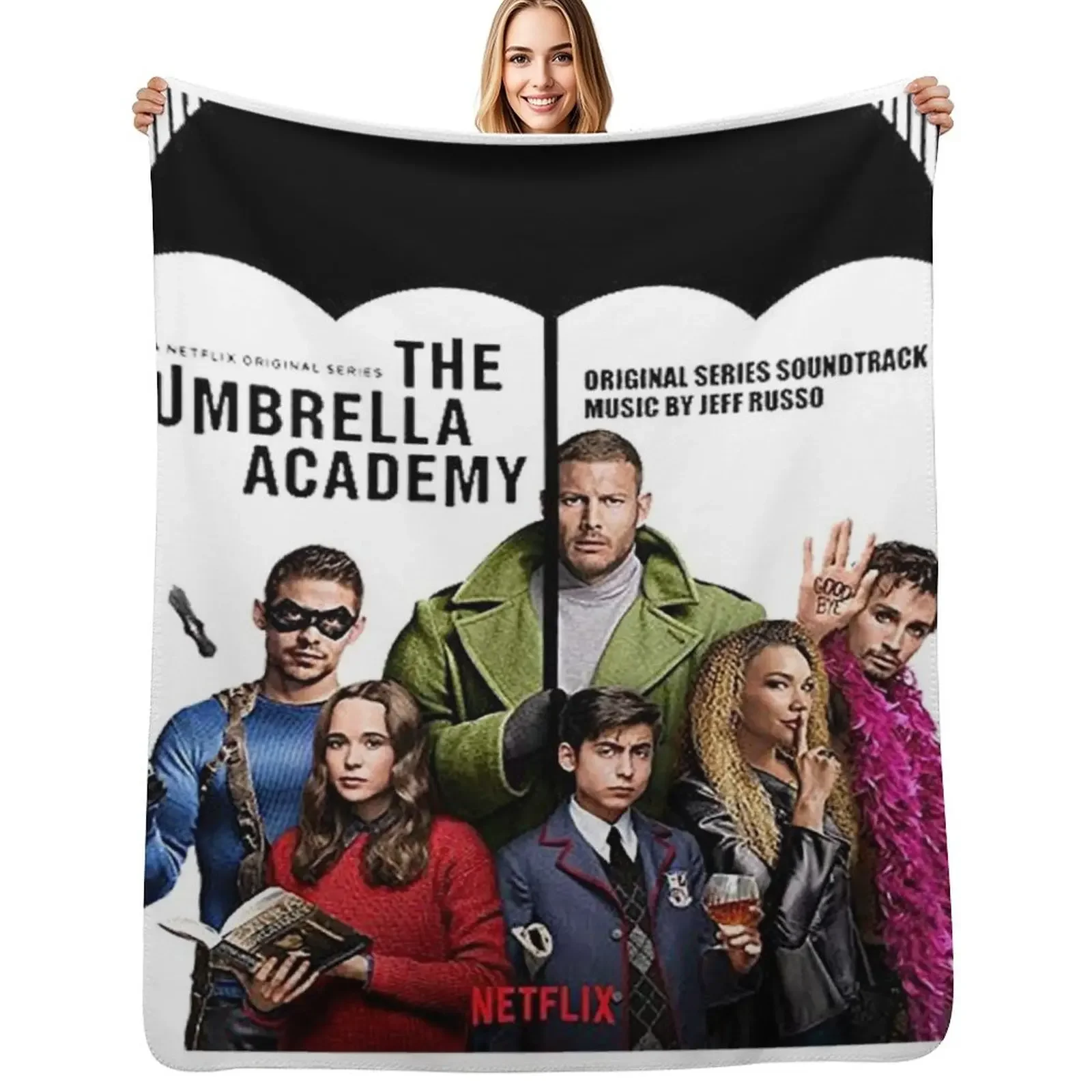

Umbrella Academy Throw Blanket warm for winter bed plaid christmas decoration Blanket