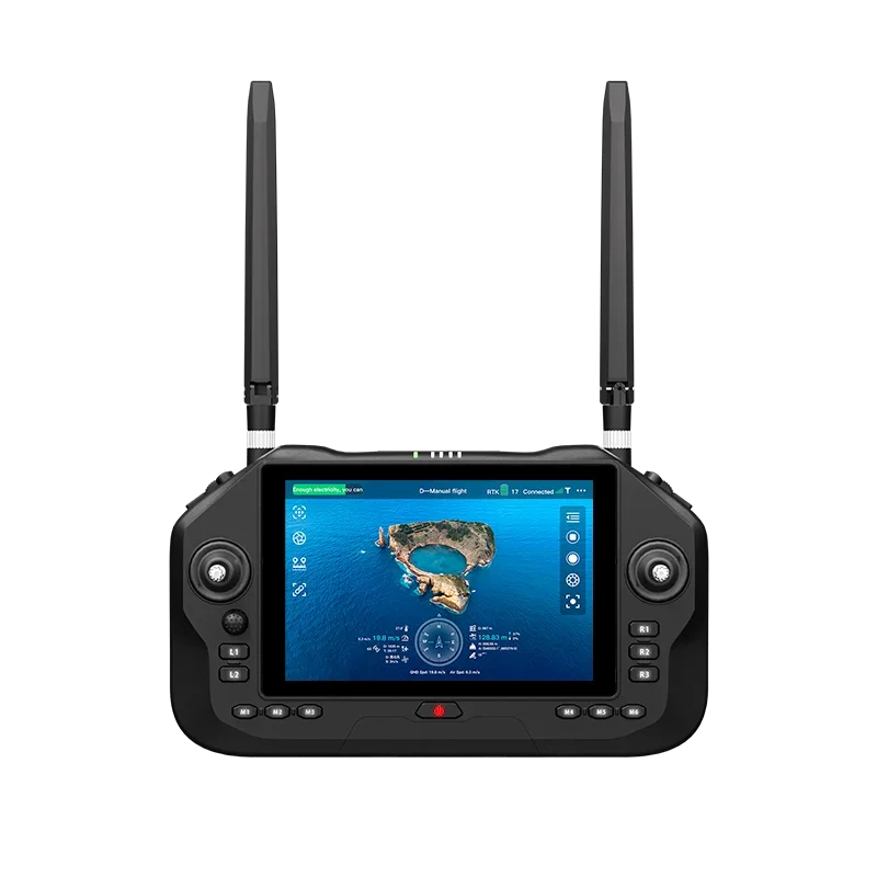 VoltSSIYI UniRC 7/7 Pro Dual Frequency Band 2.4 & 5 GHz Handheld Ground Station With 1080P Touchscreen Smart Remote Controller