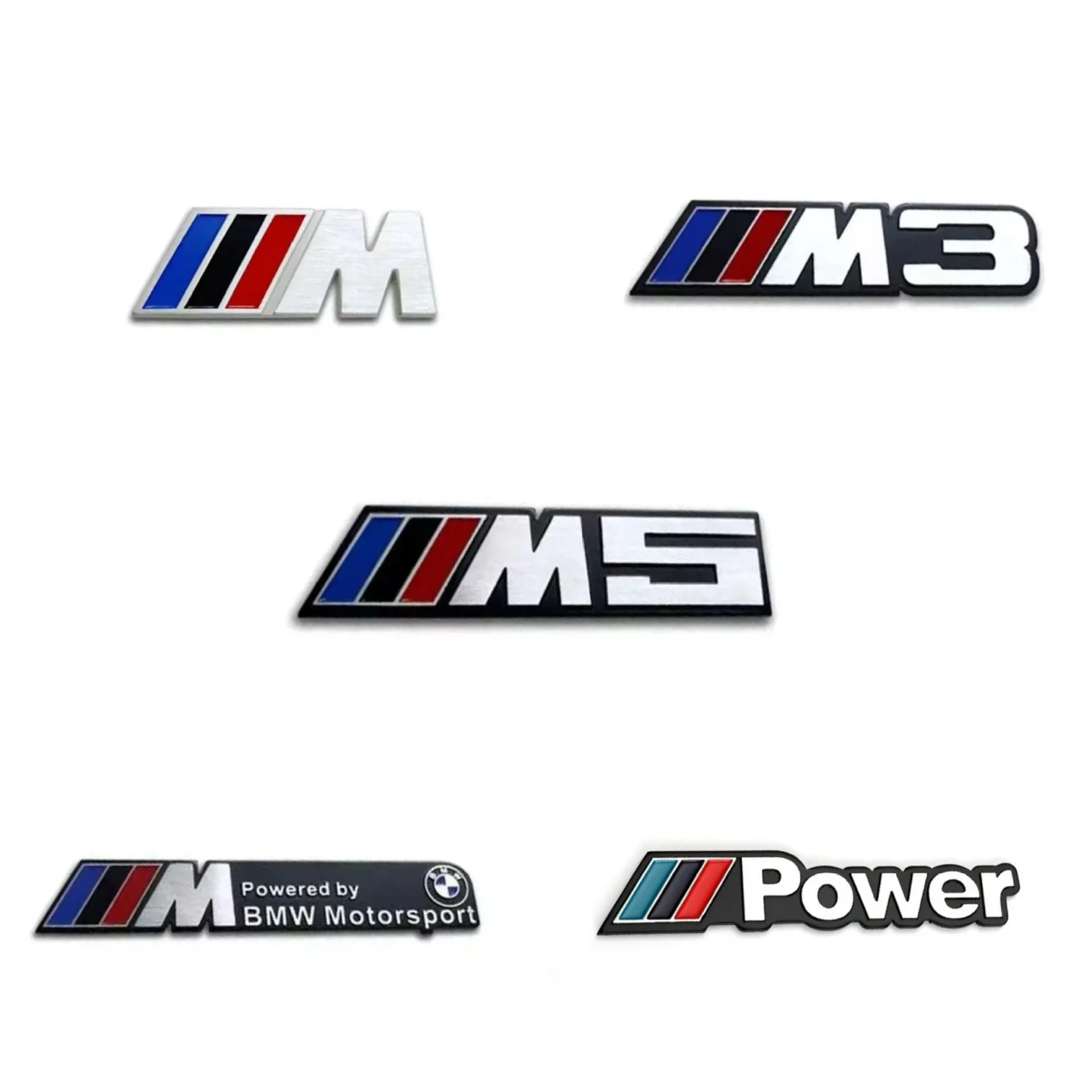 

Car Badge Emblem Sticker For BMW M Power M3 M5 Logo G01 G30 F30 F31 E36 E87 E60 E46 E91 X1 X3 X5 E53 Auto-Styling Accessories