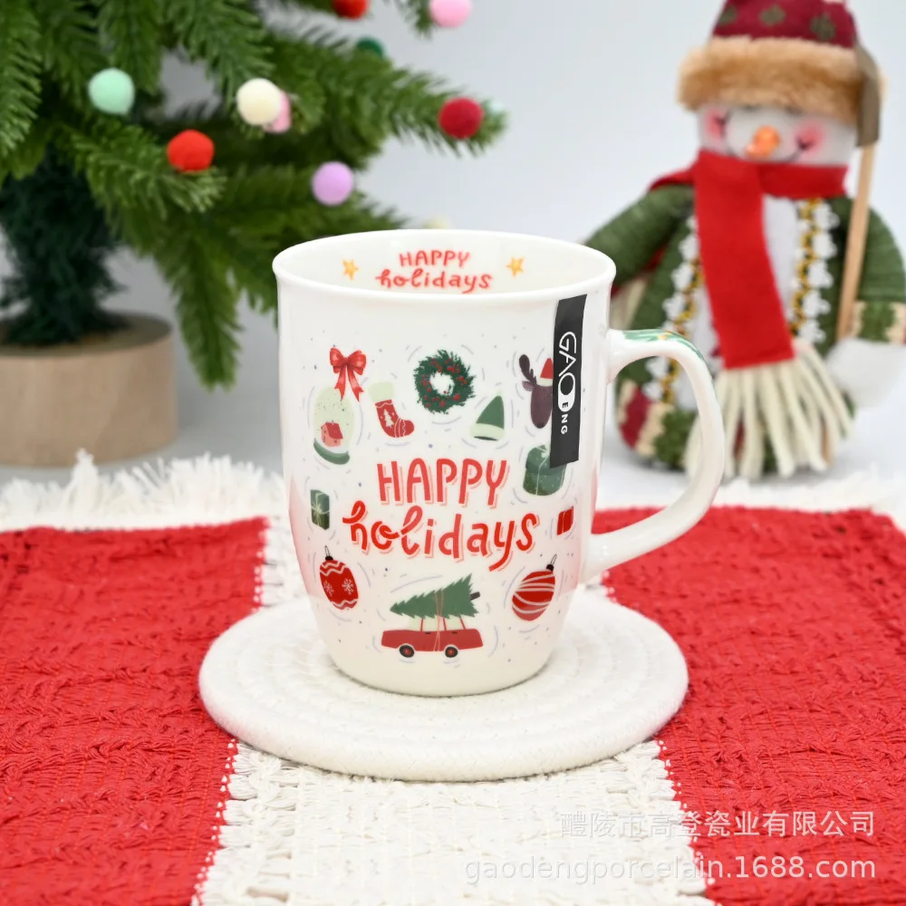 Oz Ceramic Creative Milk Coffee Cup Gift Box Own