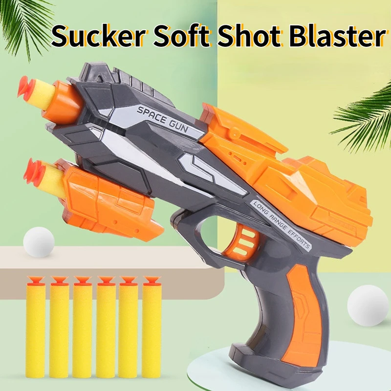 Children Soft Bullet Blaster Toy Shooting 3-6 Year Old Kids Fighting Toy