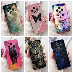 For OPPO Reno 12F 12 FS Case 2024 New Cute Cartoon Cover Silicone Soft Clear Bumper For OPPO Reno12 F Reno12F F27 5G Phone Cases
