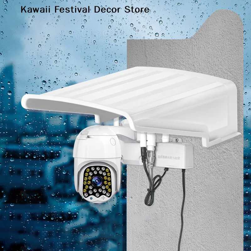 1PCS Protective Covers Wall Waterproof Rainproof Cover CCTV Turret Dome Cameras Protection Box Security Camera Protection Case