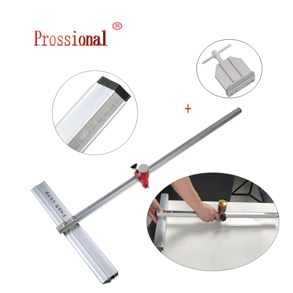 PortableHigh Precision 60cm Glass Tile Push knife Cutting tools Glass Tile Opener Ceramic Tile Glass Cutter Roller Cutter