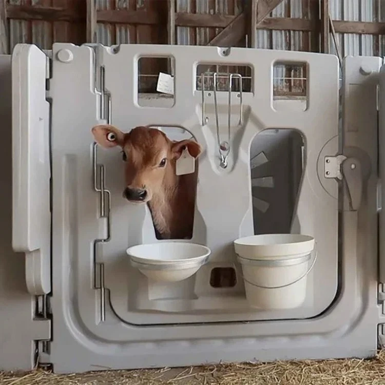 

Polyethylene Disease-Prevention Easy-to-Clean Insulated Ventilated Individual Calf Housing