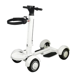 New product ideas 2022 Powerful Dual Drive 48v 10.4Ah 2000w 4 Wheel electric golf scooter