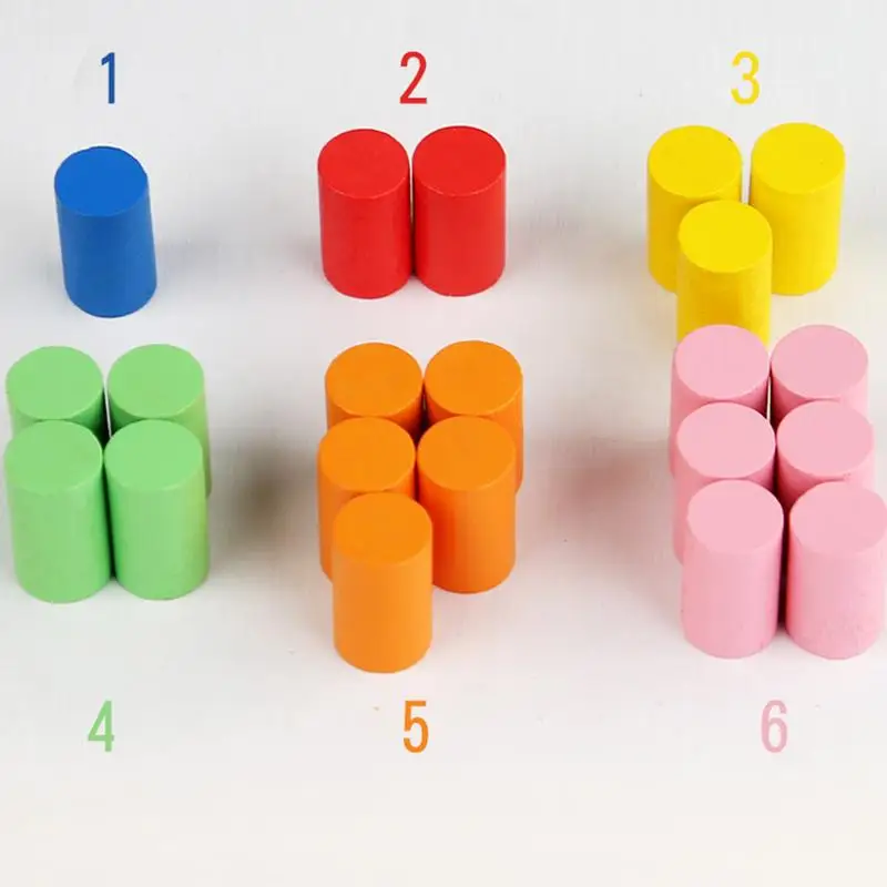 Jouets de tri pour tout-petits, jeu de développement de reconnaissance des couleurs, jouet éducatif en bois pour les motricité Fine et l'apprentissage du développement