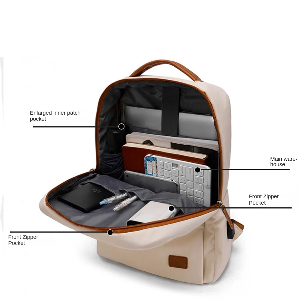 

Водонепроницаемый студенческий рюкзак, износостойкий дорожный рюкзак большой вместимости, многослойный рюкзак для отдыха, сумка для ноутбука, дорожная сумка