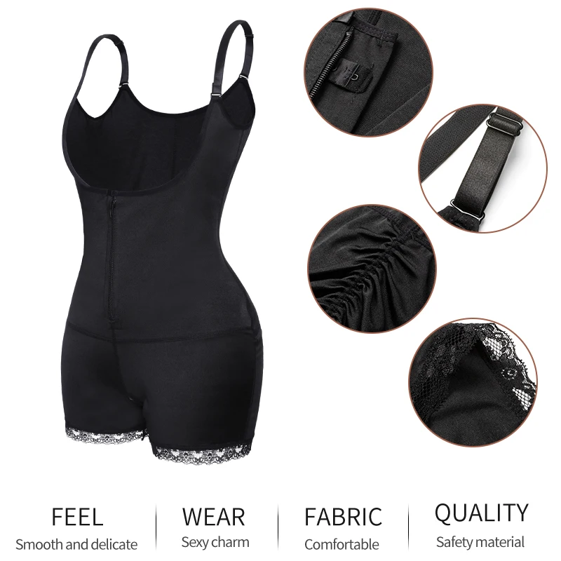 Miss Moly Body Shaper Women Nude Slimming New Bodysuit Fashion Adjustable Strap Corsets Butt Lifter Tummy Control Underwear view 3