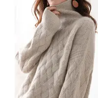 2024 New Women Loose Sweater Winter Casual Chic Cashmere Oversize Thick Sweater Pullovers Pullover Female Long Sleeve S-3XL - Image 4