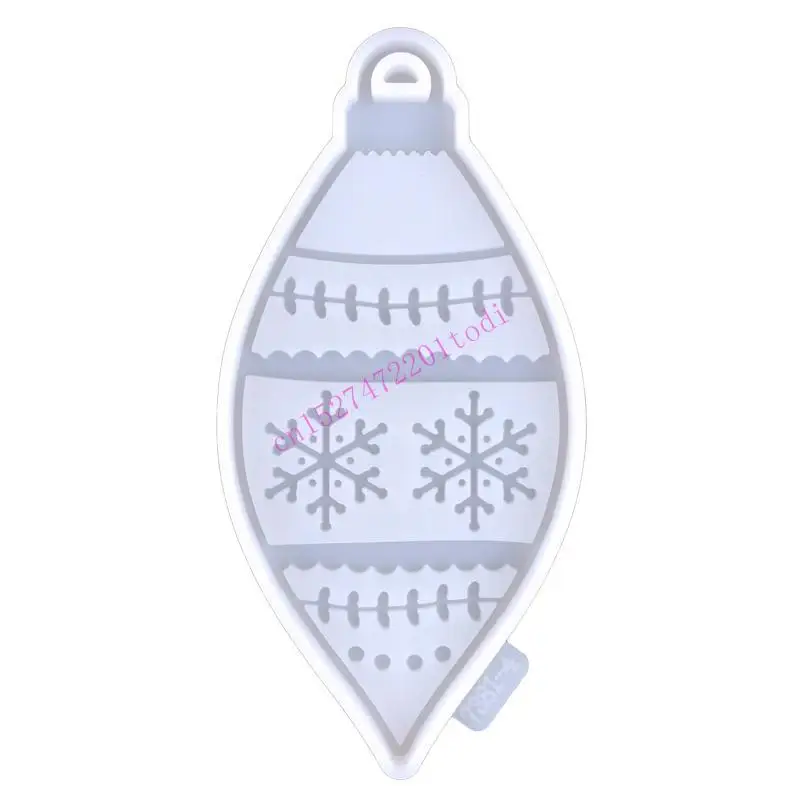 

Рождественская силиконовая форма для лампочки для DIY Брелок Подвески из эпоксидной смолы ювелирные изделия M76B