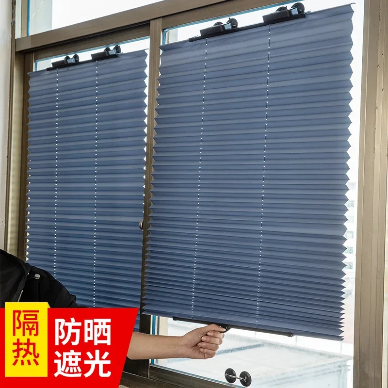 Simple Cover Summer Windshield Curtain Sun Protection adsorption blind without blind Windshield Shade