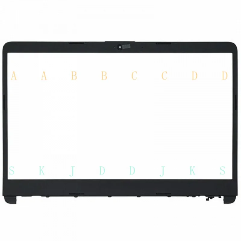 M  For HP 14-CF DF DK DP 14S-CR CF 240 245 G8 Laptop LCD Back Cover Palmrest Hinges