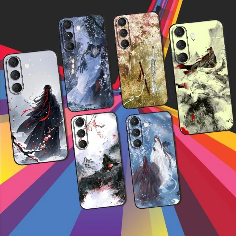 

Mo Dao Zu Shi Phone Case For Samsung S25,S24,S23,S22,S21,S20,S10,Ultra,Plus,Lite,FE,Soft Silicone Black Cover