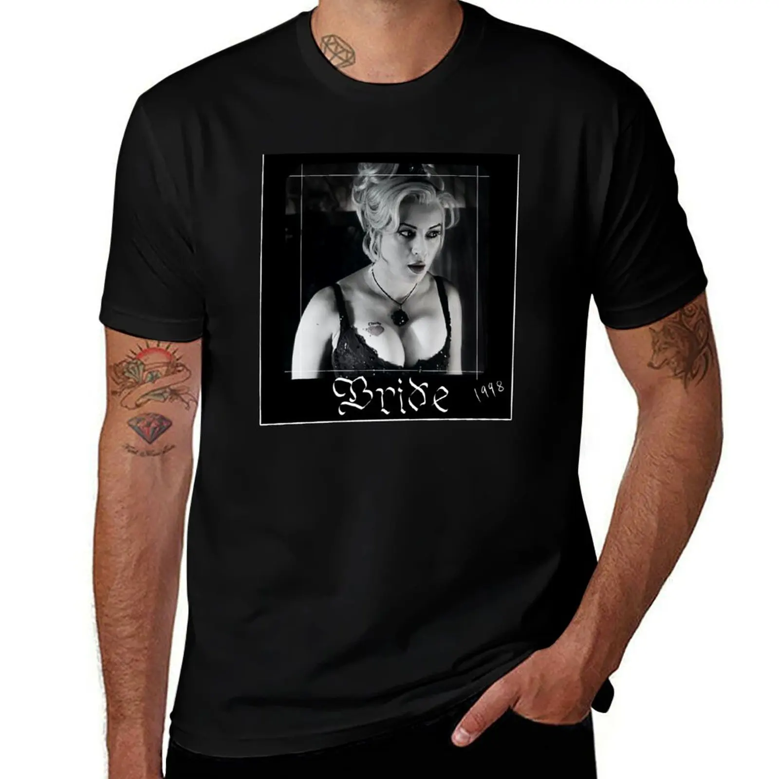Bride of Chucky T-Shirt Work Basic Short Sleeve Top