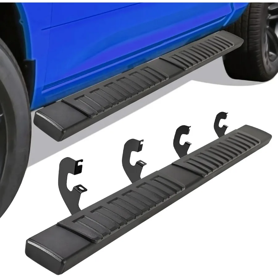

6.5 Running Boards for 2007-2018 Chevy Silverado and GMC Sierra 1500 2007-2019 2500HD and 3500HD Crew Cab with 4 Full-Size Door