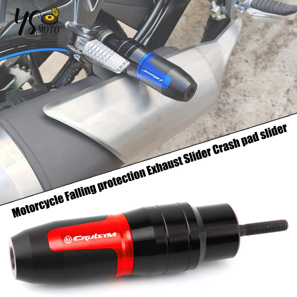 For SYM JOYMAX Z300 F300 CRUISYM300 GTS300i Maxsym TL500 TL508 Motorcycle CNC Falling protection Exhaust Slider Crash pad slider