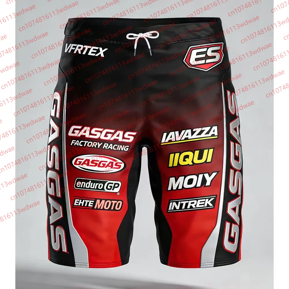 

GASGAS Factory Racing Enduro GP MX Shorts Print Quick-drying men's shorts BCycling suit Shorts for Racers Bike Enthusiasts
