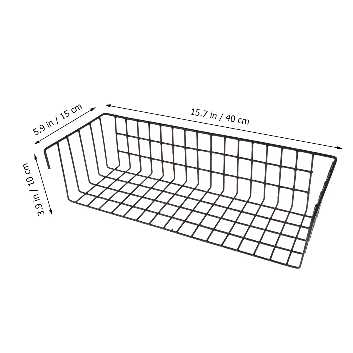 

Iron Mesh Storage Shelf Side Hanging Holder for Grill seasoning beverage sundries saving space easy to clean