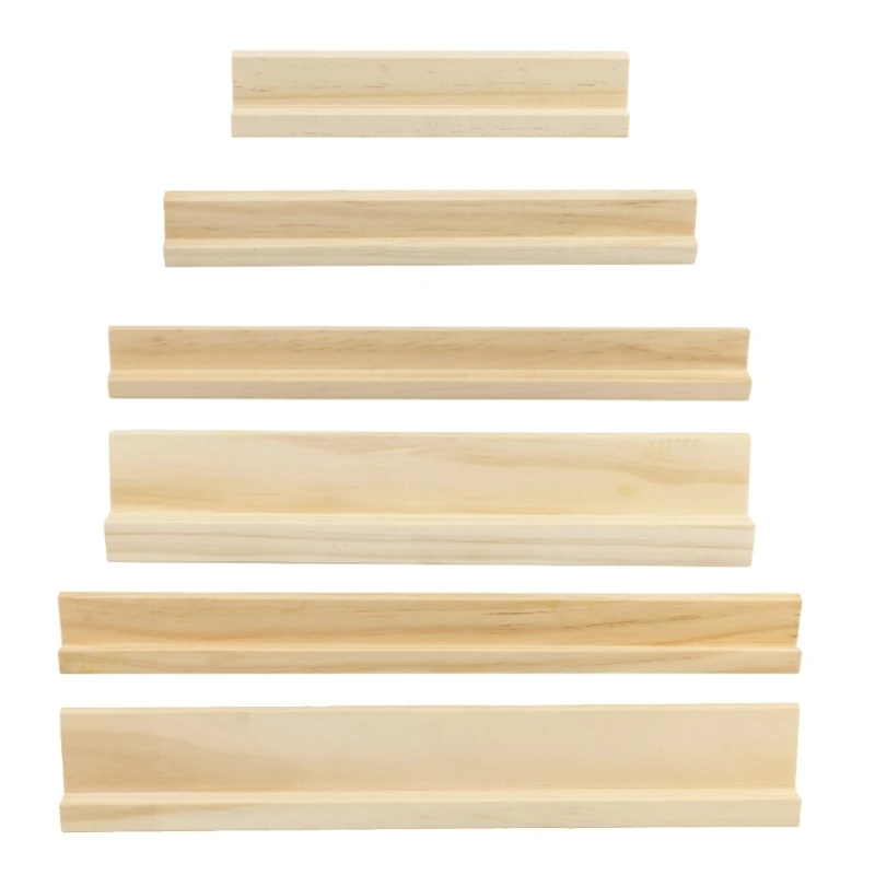 2Pcs Wooden Dominoes Rack Dominoes Tiles Holders for Mexican Train Dominoes Game X5QF