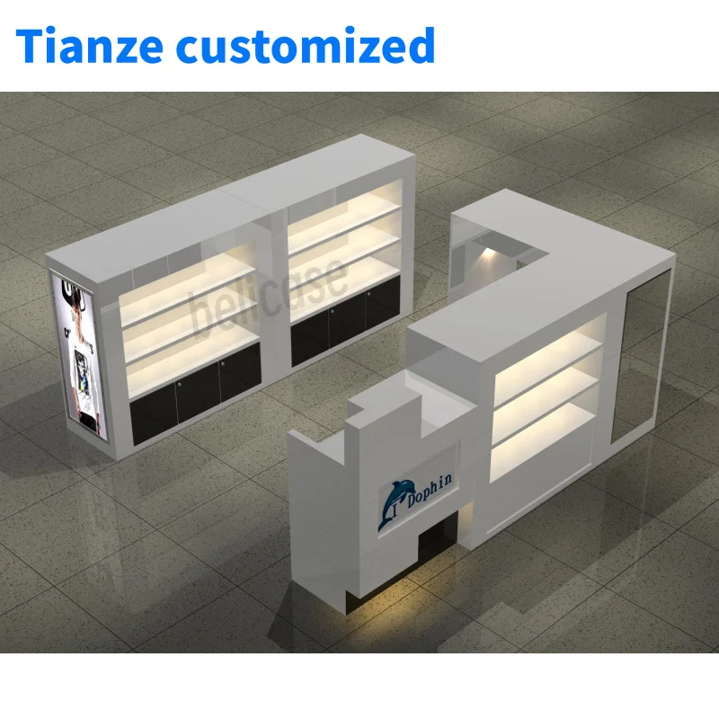 （customized）Commercial Clothing Store Furniture-shirt Displays Showcase Clothes Display Cabinet Clothing Display Kiosk Sal