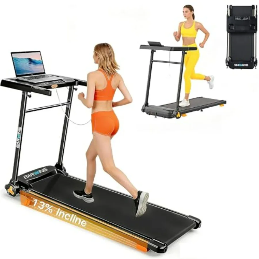 

Foldable Incline Walking Pad Treadmills for Home 6.5/7.5/8.5 MPH Under Desk Treadmill with Handles Foldable Treadmill with Quie