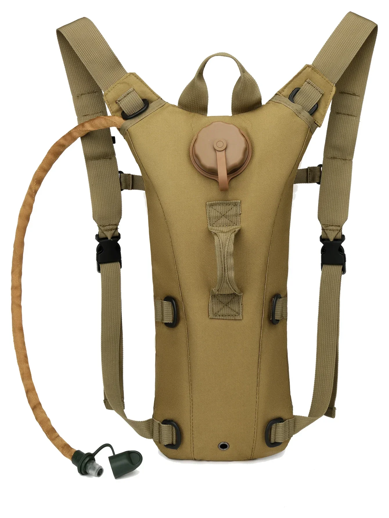 Outdoor-Trinkrucksack, 3 l Wasserblasen-Rucksack, wasserdichter Wasserbeutel für Laufen, Wandern, Radfahren, Radfahren, Jagd, Camping – Detail 8