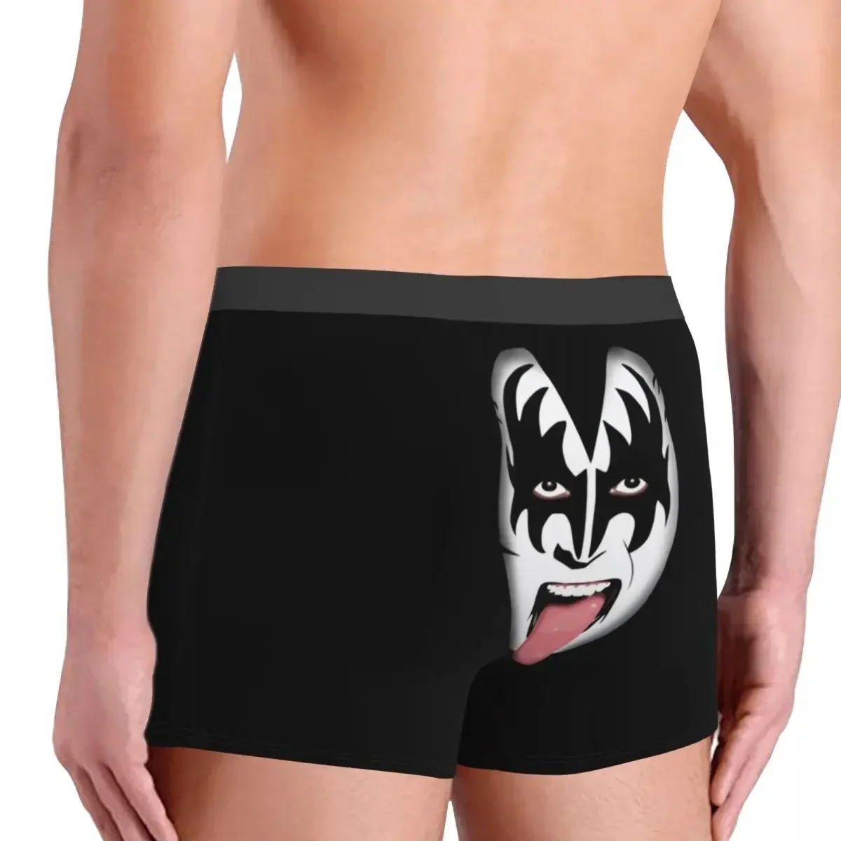 Cool The Demon Kiss Band Gene Simmons Boxers Shorts Panties Male Underpants Breathable Briefs Underwear image 4