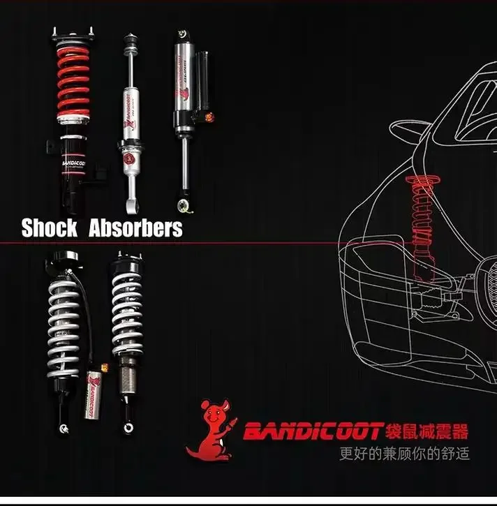 GUCTON Benz Sprinter Air Spring Suspension Eight-stage Soft Hard Adjustable Shock Absorber Gas-Filled Oil-Filled 12-Month
