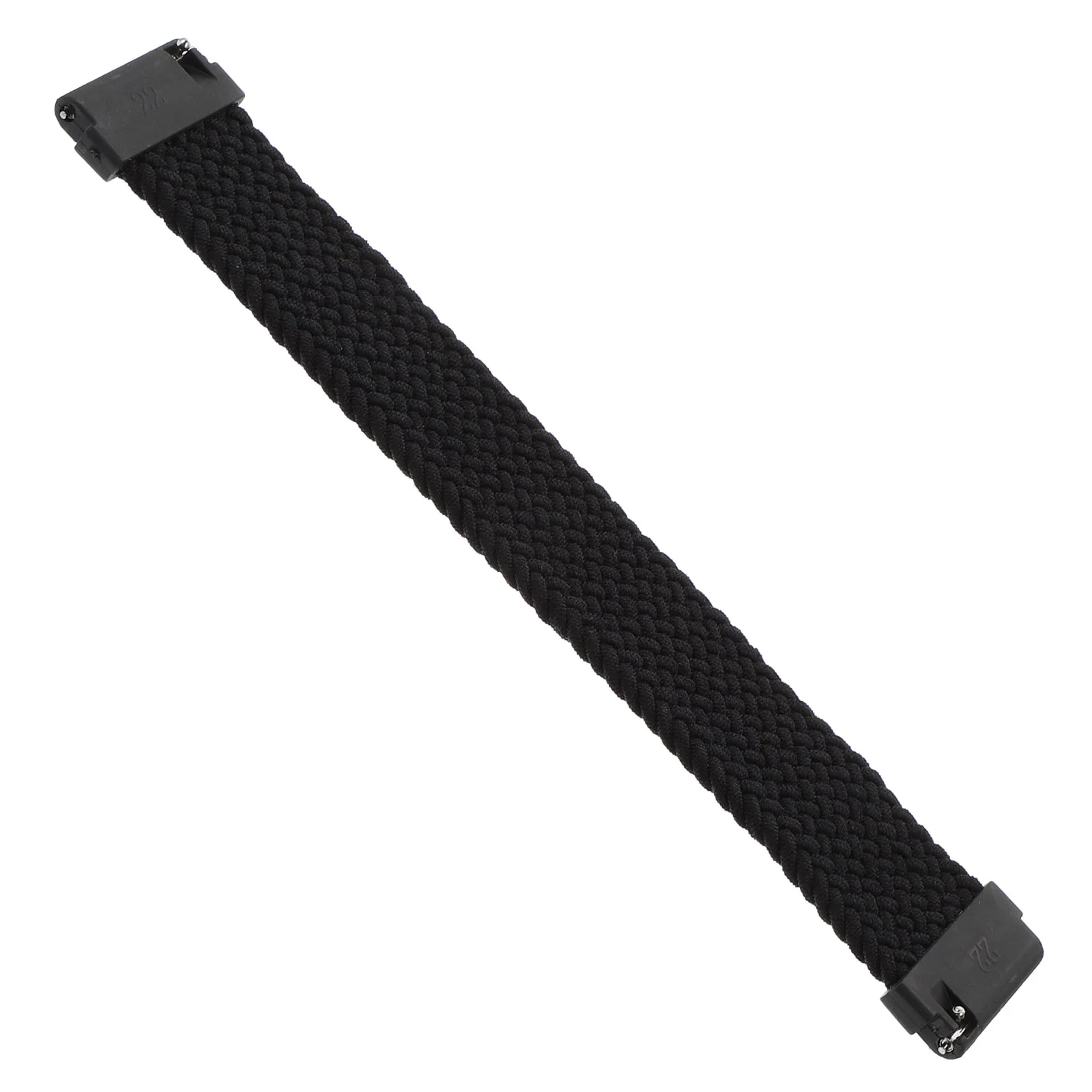 Woven Nylon Strap Watches Stretchy Watchband Replacement One Piece Wrist Accessory Braided Man