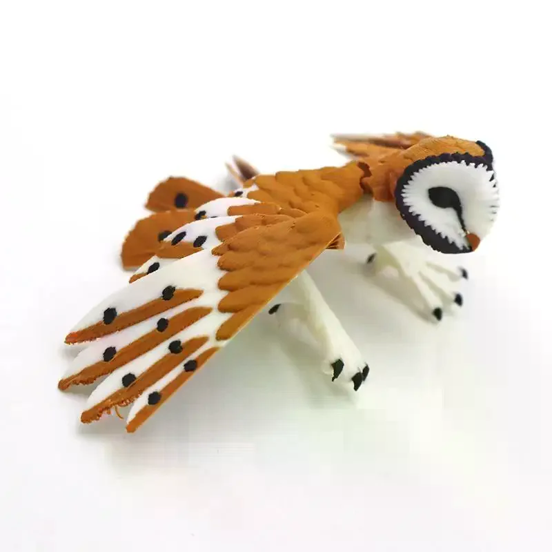 3D Printed Eagle Hawk Simulation Animal Model Figurine Bird Ornament DIY Gift Home Decoration