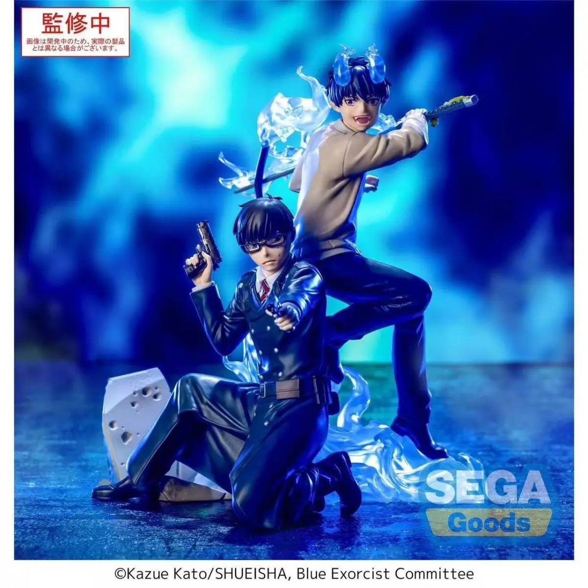 

JP In-Stock SEGA Blue Exorcist XrossLink Rin Okumura Призовая фигурка, Eco-PVC, логотип SEGA, коллекторы пожилых людей, гарантия качества