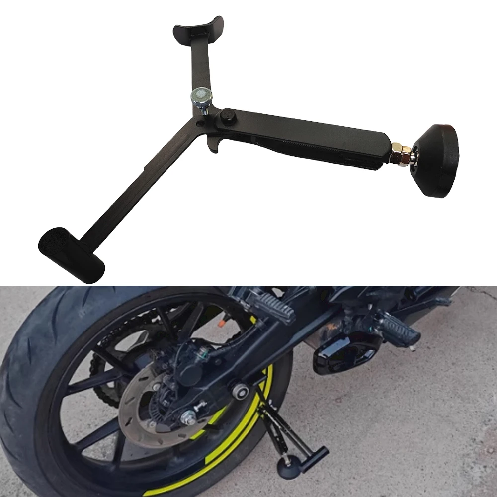 

Motorcycle Portable Labor Saving Foldable Wheel Chain Cleaning Maintenance Stand Fit For CFMOTO 450MT CF 450 MT 2024 2025 2026