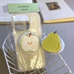 Green Apple Magnetic Holder Grip Tok Griptok Phone Stand Holder Support ,For IPhone 15 16 14 for Pad Magsafe Smart Tok