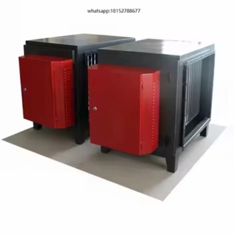 98% Restaurant Kitchen Oil Mist Gas Control System Hotel Air Pollution Control Machine Electrostatic Oil Fume Purifier