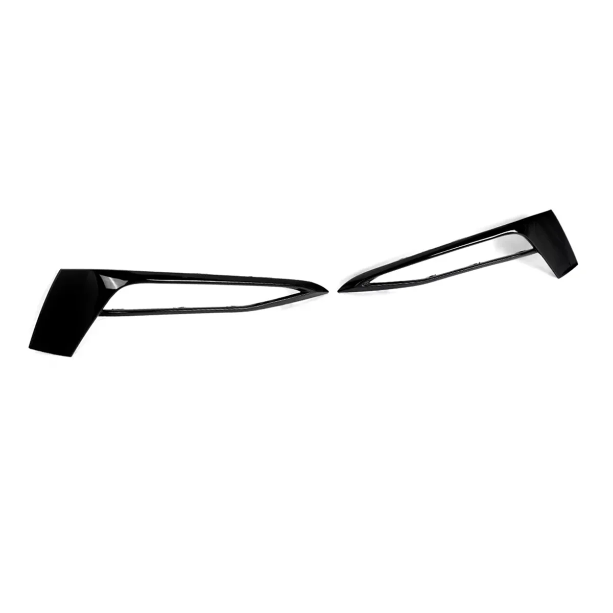 

Для BMW 5 серии 2016-2020 пара накладок на решетку противотуманных фар переднего бампера