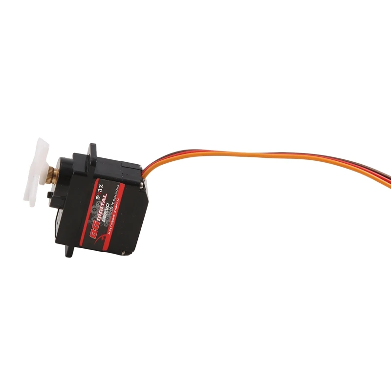 8G Digital Servo Motor High Speed Steering RC Servo Metal Gear Servo For 1/16 1/18 1/24 RC Car Boat Helicopter Easy Install