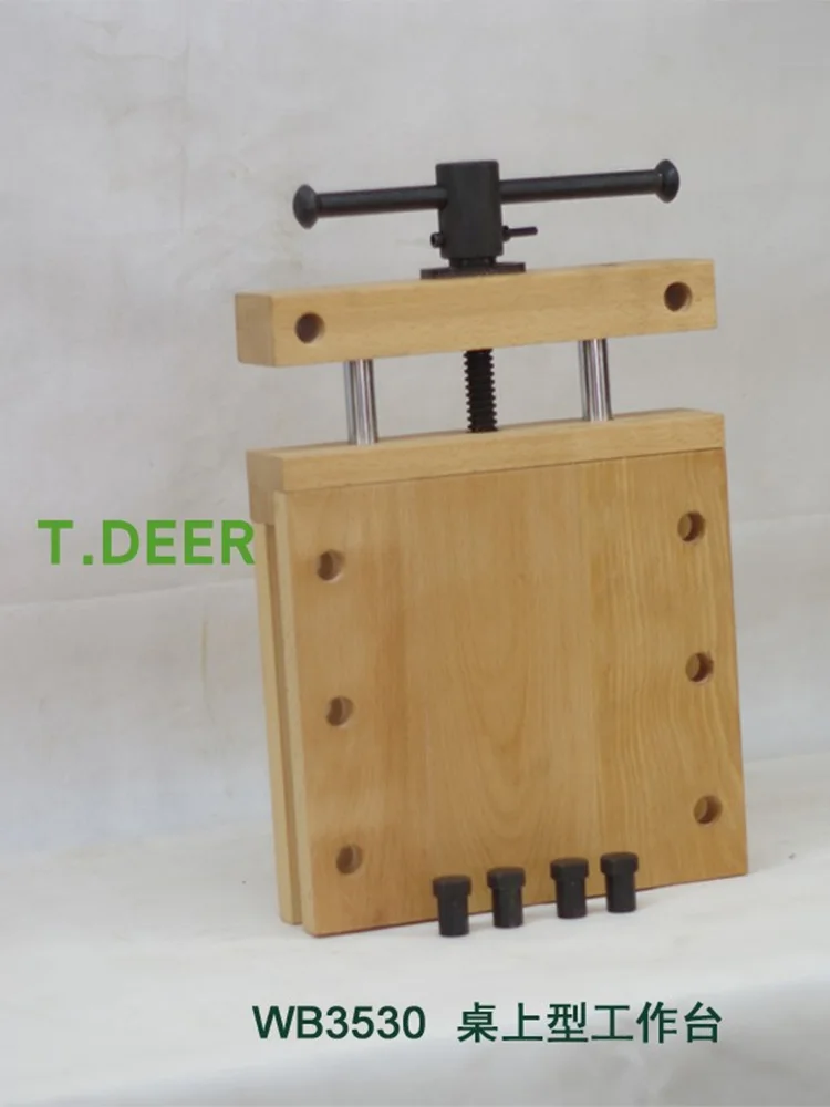 T.DEER Woodworking Bench Workstation WB3530 Desktop Vise Operating Table