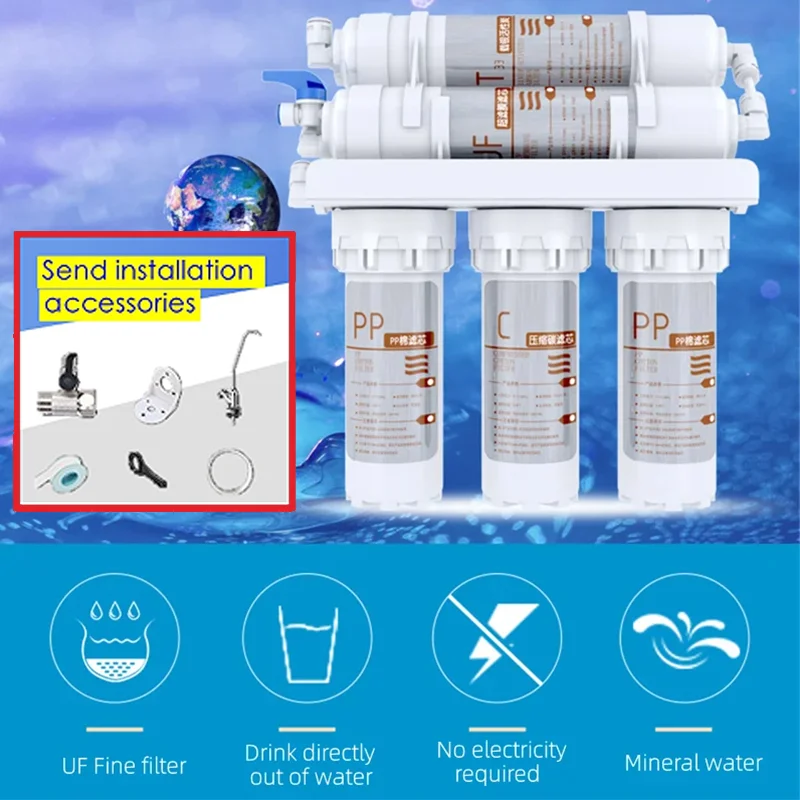 : Filtration sous évier et sur plan de travail