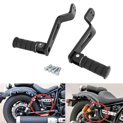 For Yamaha Bolt 950 XV950 XVS 950 SPEC R/C 2013-2019 Motorcycle Black Foot Pegs Rear Passenger Pedals Footrest Bracket