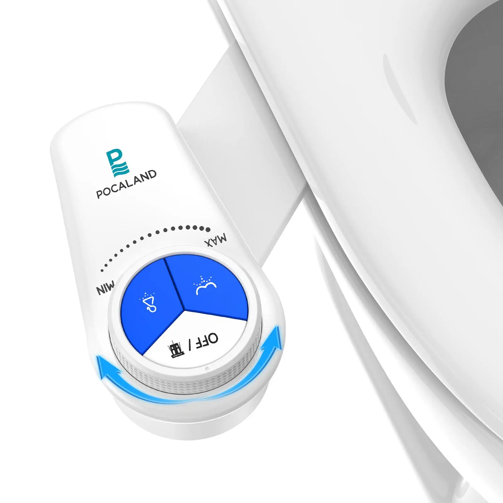 Slim Bidet Attachment Bidet Non-electric Bidet For Toilet Seat Handed Small Bidets Two Nozzles Self Cleaning Personal Hygiene