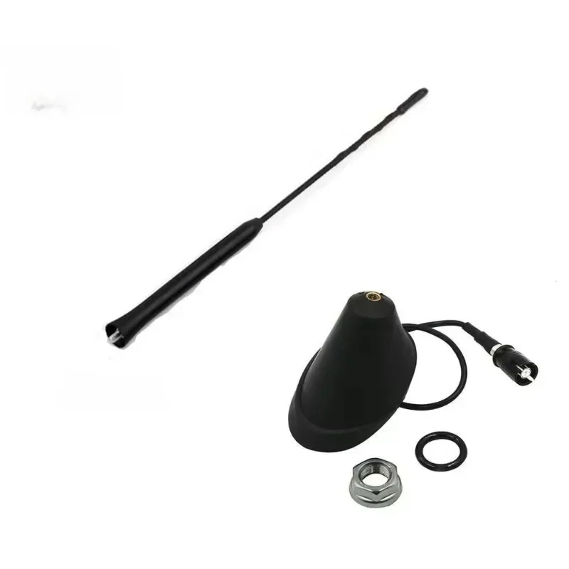 Universelle 12V Anti-Noise Auto-Dachantenne AM/FM Whip-Antenne mit Halterung für verbesserten Radioempfang – Detail 2