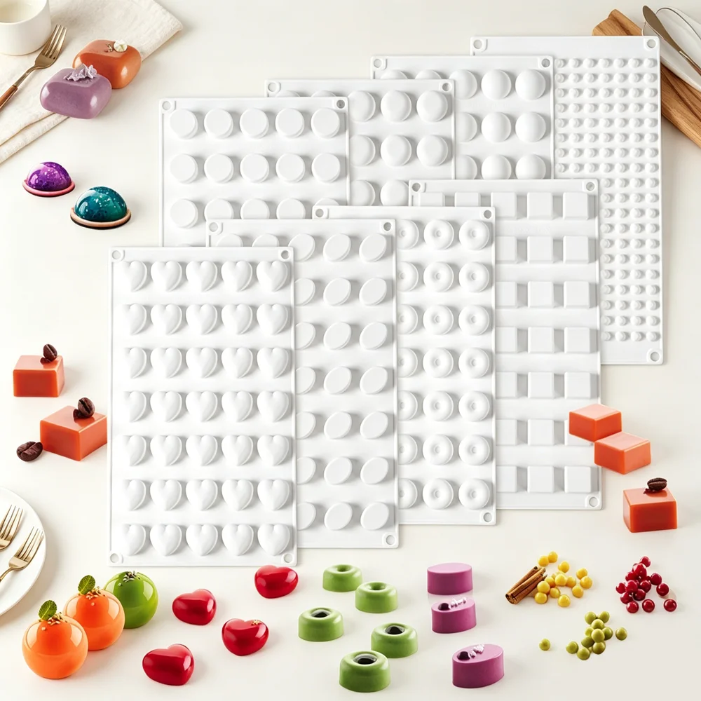 35-Cell Food Grade Silicone Chocolate Molds Candy Dessert Baking Tools Silicone Cake Mould Ice Cube Tray Kitchen Bakeware