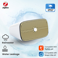 Tuya Zigbee Smart Rain Detection Water Leakage Sensor Outdoor IP67 Waterproof Smartlife APP Remote Monitor Weather Alarm System