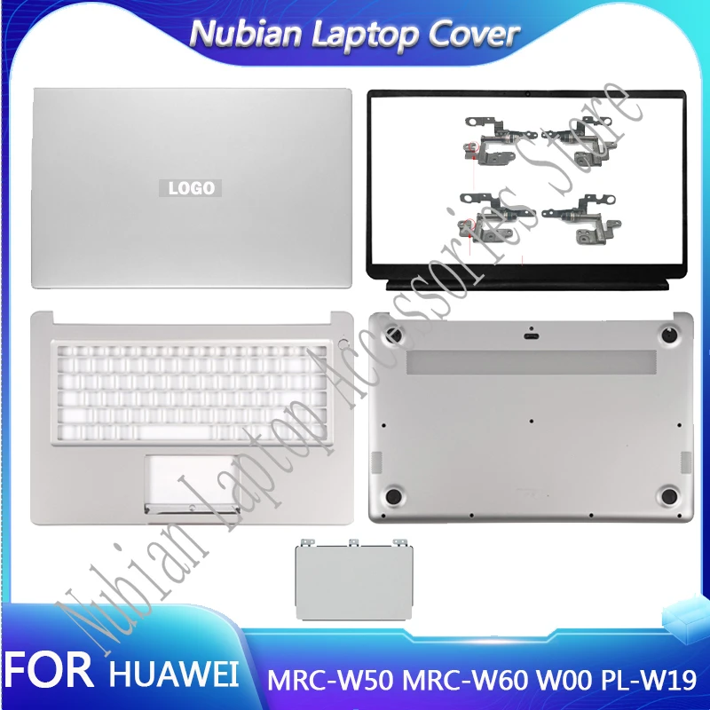 

NEW For HUAWEI MateBook D MRC-W50 MRC-W60 W00 PL-W19 Laptop LCD Back Cover Front Bezel Palmrest Cover Bottom Case 15.6"