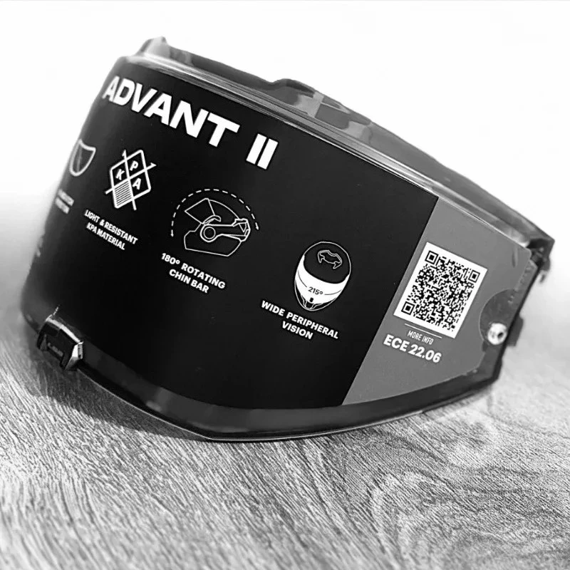 Helmet Visor for LS2 FF910 ADVANT II Flip Up Helmet Glasses Motorbike Helmet Discoloration Lens Night Vision Visor view 5