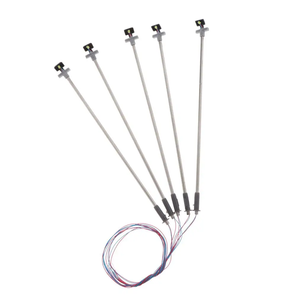 

Garden Landscape Lights Alloy Model Railway LED Street Lamp 1 87 Accessories for HO Train Scenery