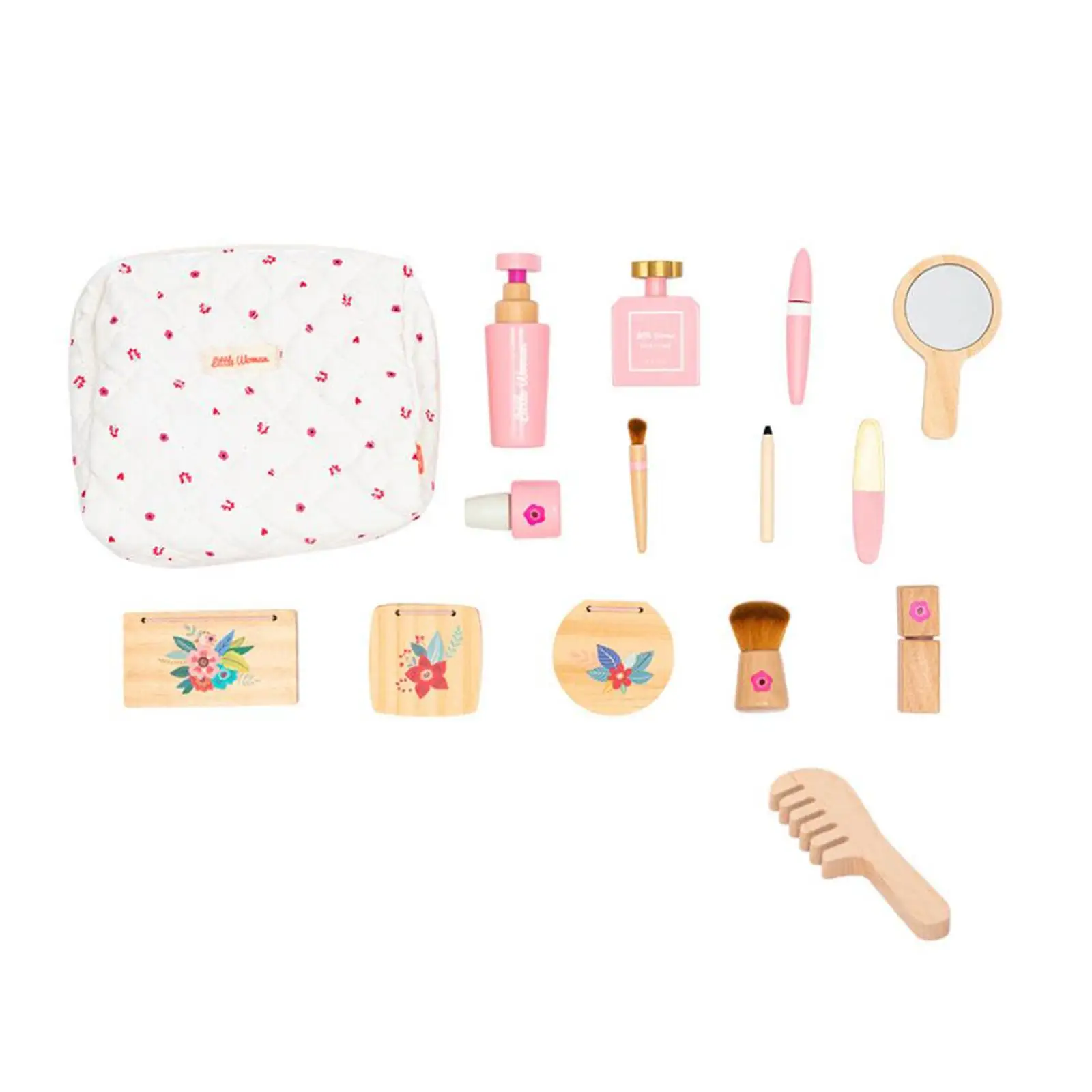 メイクアップおもちゃキット-ごっこ遊びメイクアップキット-プレゼントギフト-プリンセスドレスアップ-女の子向け